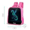 Legendarische cyberdraak Kinderrugzak - Roze middel -productfoto_formaten