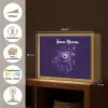 Monster - Paars - Ruimte Light Box met batterij (Wandlamp kind) middel -USP_websiteoverzichtNL