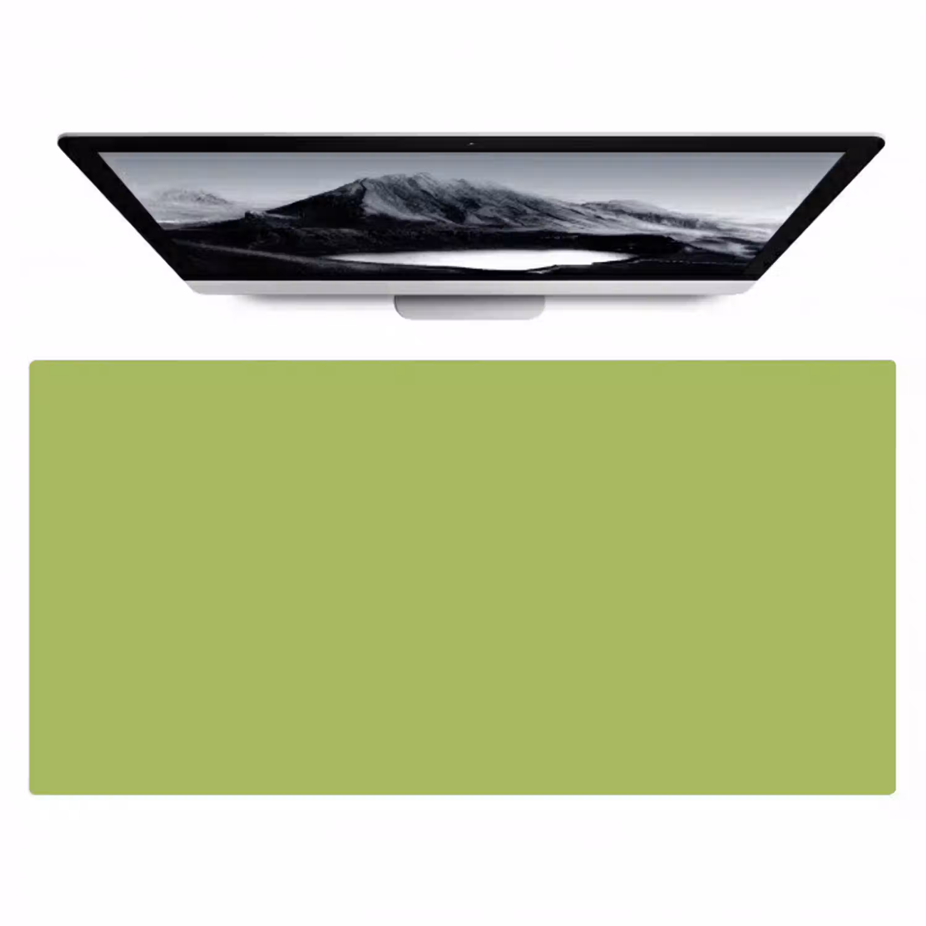 Lime - Glow - Groen Muismat XXL klein 681 -zzz3d