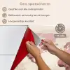 Wereldkaart - Roze - Bloemen keuken achterwand spatscherm klein -spatscherm_NL