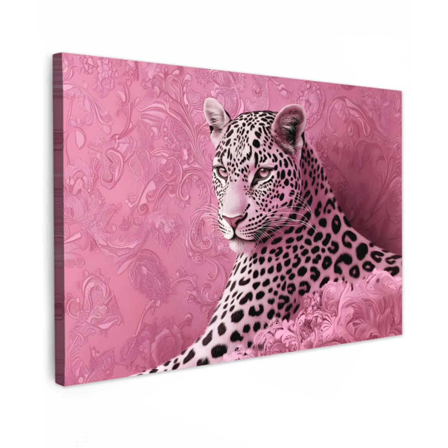 Panter - Luxe - Roze canvas 2cm klein -z3d