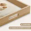 Kind - Moeder - Waterverfschilderij Dienblad Rechthoek middel -USP_HandgreepNL