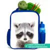 Rachid Racoon Kinderrugzak - Blauw middel -inhoud_NL