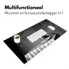 Bengaal - Kat - Tafelkleed - Zwart - Wit - Dier Muismat XXL klein -sfeer4