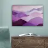 Abstract - Heuvels - Landschap - Paars canvas 2cm klein -sfeer4