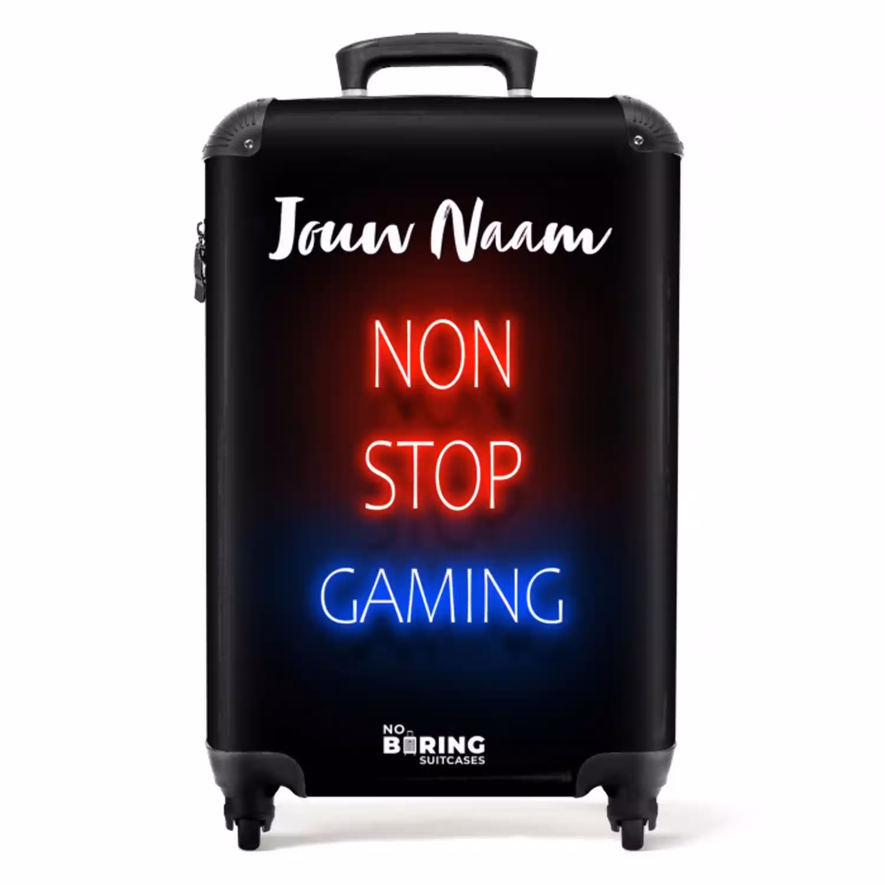 Non Stop Gaming NBS - Handbagage koffer - Kinderen Unisex middel -productfoto_recht