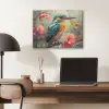IJsvogel - Bloesem - Natuur - Vogels - Bloemen PET vilt klein -sfeer5
