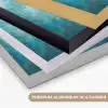 Bootje - Water - Blauw Textielframe zwart klein -USP_kleurenDE