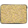 Bloemen - Motief - Geel laptophoes neopreen klein 279 -zkaufland3dotto