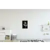 Willem van Oranje - Adriaen Thomasz - Zwart - Wit textielposter latten blank klein -kinderkamer