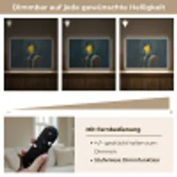 Koning - Portret - Druipende gele verf Light Box met batterij (Wandlamp) middel -USP_dimbaarDE