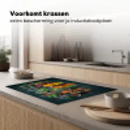 Kruiden - Specerijen - Lepels Inductie beschermer vinyl 3mm klein -sfeer1