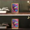 Cassetteband - Kleurrijk - Energiek Light Box met kabel (Tafellamp) klein -sfeer3