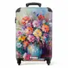 Bloemen - Kunst - Schilderij - Lente - Boeket NBS - Handbagage koffer - Unisex middel -productfoto_recht