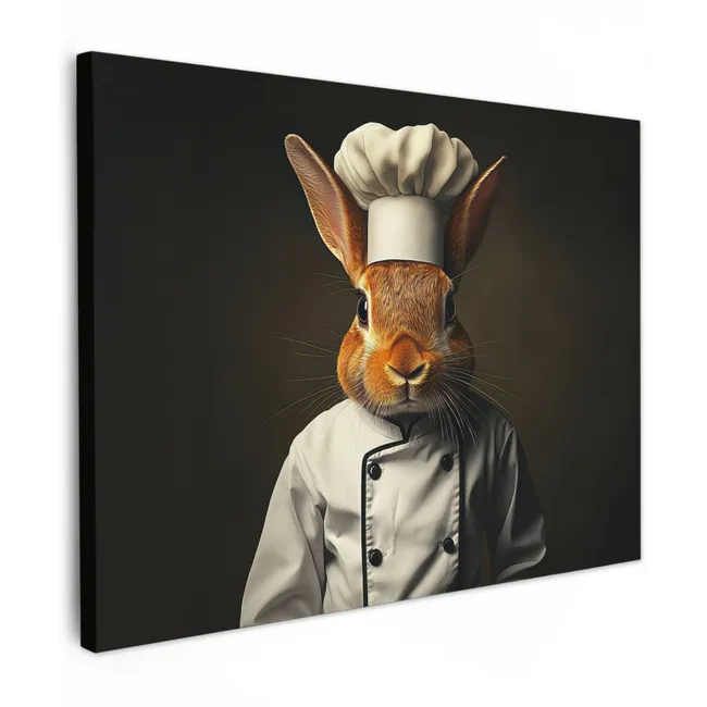 Canvas Print - Rabbit - Cook - Animal