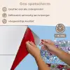Glitters - Hamburger - Blauw keuken achterwand spatscherm klein -spatscherm_NL