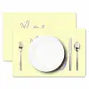 Oh darling - Geel - Hart Placemat vinyl groot -zzsfeer2_Kitchenyeah-website