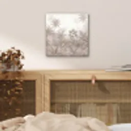 Jungle - Tropisch - Natuur -Vintage - Beige aluminium wit klein -sfeer3