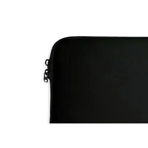 Gaming - Lijnen - Boog - Groen laptophoes neopreen klein -detail