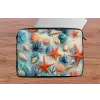 Zeesterren - Schelpen - Illustratie - Zand laptophoes neopreen klein -tafel