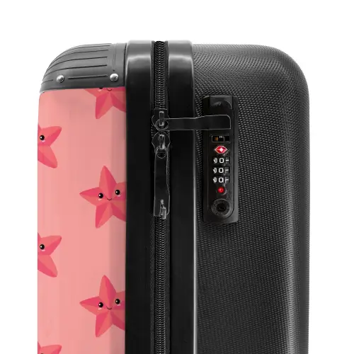 Zeester zandstorm Koffer - NBS - Handbagage middel -slot