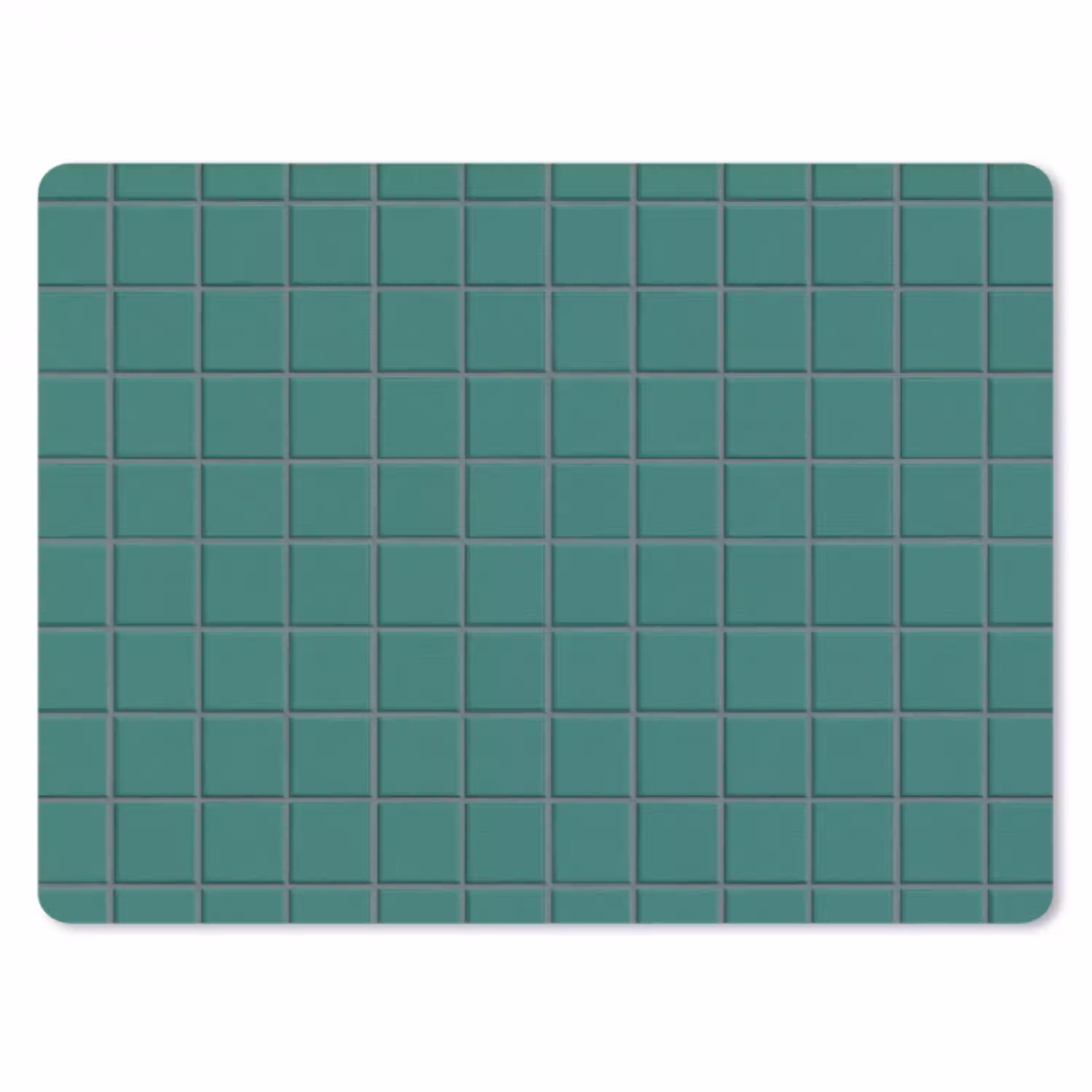 Patroon - Patroon - Smaragd muismat rubber klein 262 -3d