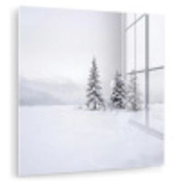 Fijnsparren - Sneeuw - Winter - Landschap - Stilte plexiglas 5mm klein -zzzproduct_nieuw