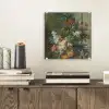 Stilleven met bloemen - Schilderij van Jan van Huysum plexiglas 5mm klein -sfeer1