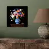 Rozen - Bloemen - Vaas - Boeket aluminium wit klein -sfeer2