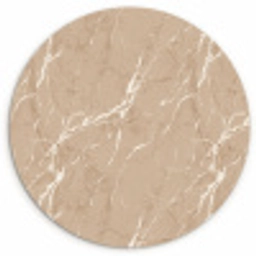 Beige - Marmer - Organisch - Wit Wandcirkel kunststof plaat 5mm dik klein 188 -3d