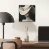 Vrouw - Golvende - Hoed aluminium wit klein -sfeer5