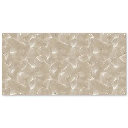 Organisch - Textuur - Beige Balkonbeschermer Duitsland klein 596 -zz_3d
