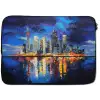 Skyline Toronto - Modern - Stadslicht - Blauw laptophoes neopreen klein -zkaufland3dotto