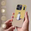 Glazen - Fles - Illustratie - Melk Telefoonhoesje iPhone 17 Pro klein -sfeer3_NL