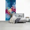 Cirkels - Goud - Abstract fotobehang vinyl groot -slaapkamer