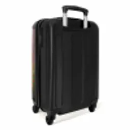 Eiffeltoren - Schilderij - Olieverf - Parijs NBS - Handbagage koffer - Unisex middel -achterkant