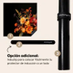 Herfst - Boeket - Oranje Inductie beschermer vinyl 3mm middel -zzzzzzz-induclip_ES