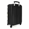 Retro disco bal boekt patroon kleurrijk NBS - Handbagage koffer - Volwassenen Unisex middel -achterkant