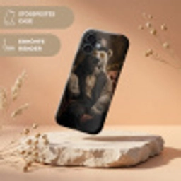 Ijsbeer - Hoed - Bril - Stoel Toughcase MagSafe Apple iPhone 17 klein -USP_RandenV_DE