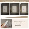 Dino  - Bloemen - Blauw Light Box met kabel klein -USP_dimbaarNL