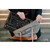 Gaming - Abstract - Lijnen - Rondjes - Zwart laptophoes neopreen klein -tas