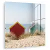 Strand - Huisjes - Kleurrijk - Duinen plexiglas 5mm klein -zzzproduct_nieuw