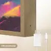 Sterren - Bergen - Kleurrijk Light Box met batterij (Wandlamp) middel -USP_websiteoplaadbaarNL