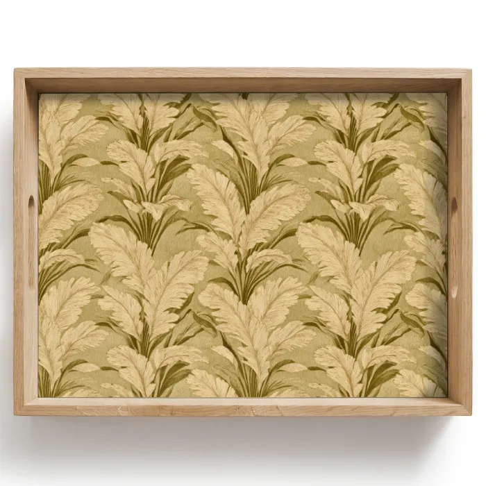 Palmbladeren - Klassiek - Groen Dienblad Rechthoek middel 911 -z3d_shopping