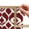 Rood - Druppelpatroon - Grafisch Light Box met batterij (Wandlamp) middel 907 -USP_websiteprintNL