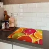 Fruit - Kleurrijk - Close up Inductie beschermer vinyl 3mm middel -sfeer3