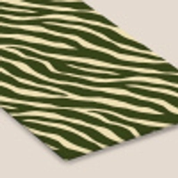Zebra - Patroon - Groen fotolijst zwart zonder passe partout klein 224 -zsfeer6
