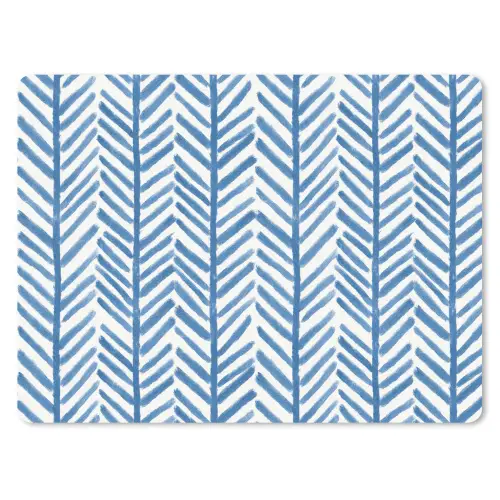 Patroon - Streep - Blauw muismat rubber klein 262 -3d