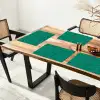 Vloeiend - Olie - Texturen - Groen Placemat vinyl groot 368 -zzsfeer4_Kitchenyeah-website