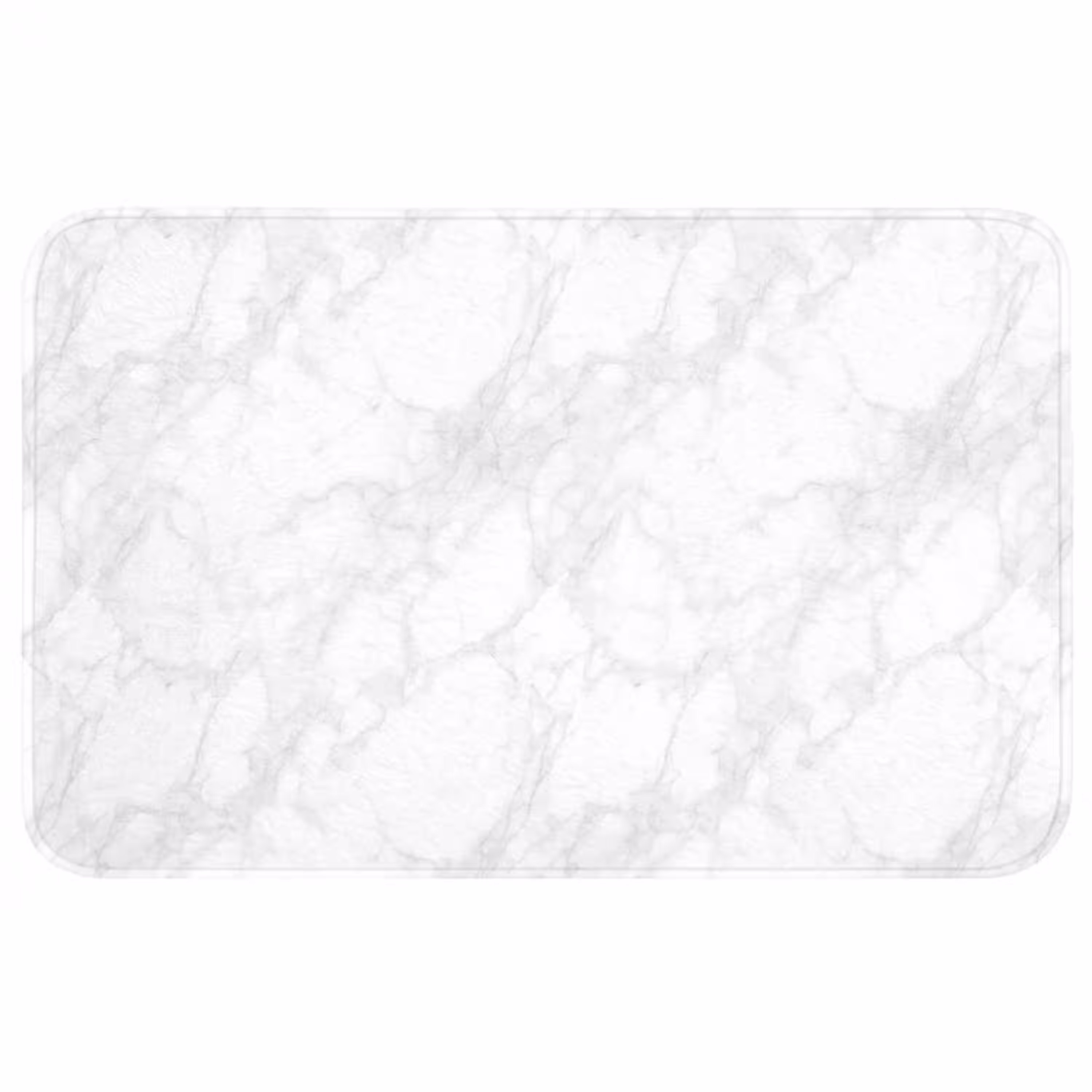 Minimalistisch - Wit - Grijze aders WCmat middel 1009 -3d